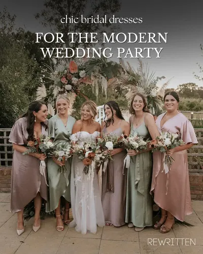 ReWritten end of year sale ad, bridal campaign