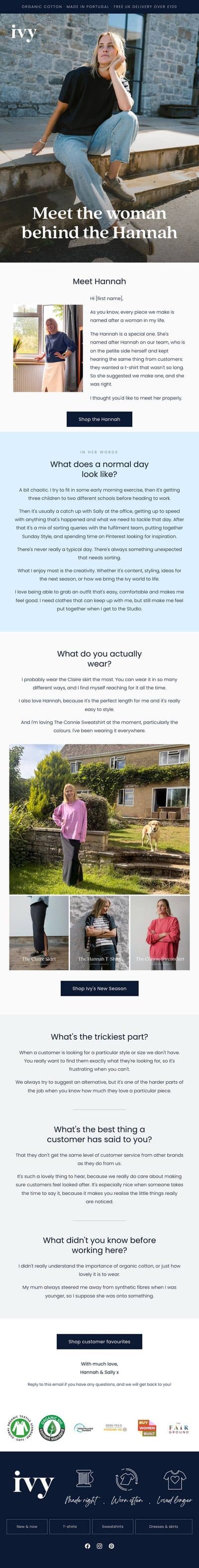 IVY meet the founder email