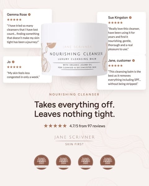 Jane Scrivner Nourishing Cleanser reviews ad