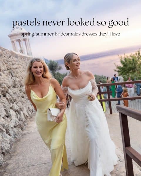 ReWritten pastel bridesmaids ad