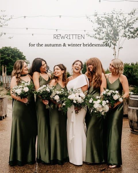 ReWritten autumn winter bridesmaids ad