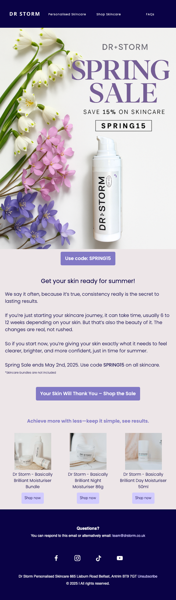 Email Marketing example 2